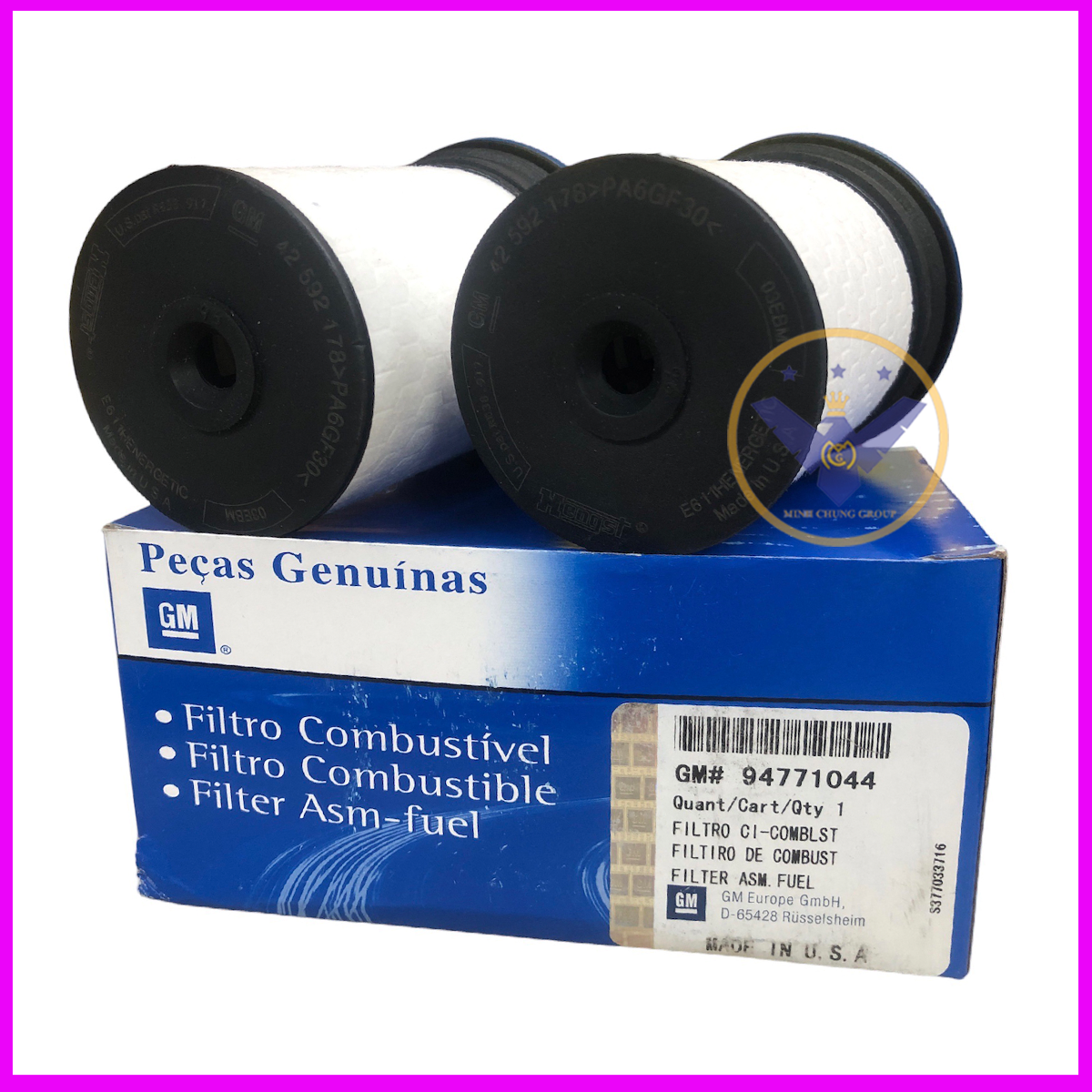 Bộ 2 chiếc lọc dầu nhiên liệu diesel (dùng cho 1 xe) Chevrolet Trailblazer