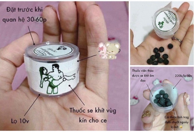 Combo 2 hộp Đặt se khít phụ khoa của Thái Lan (1 hộp 10 viên)