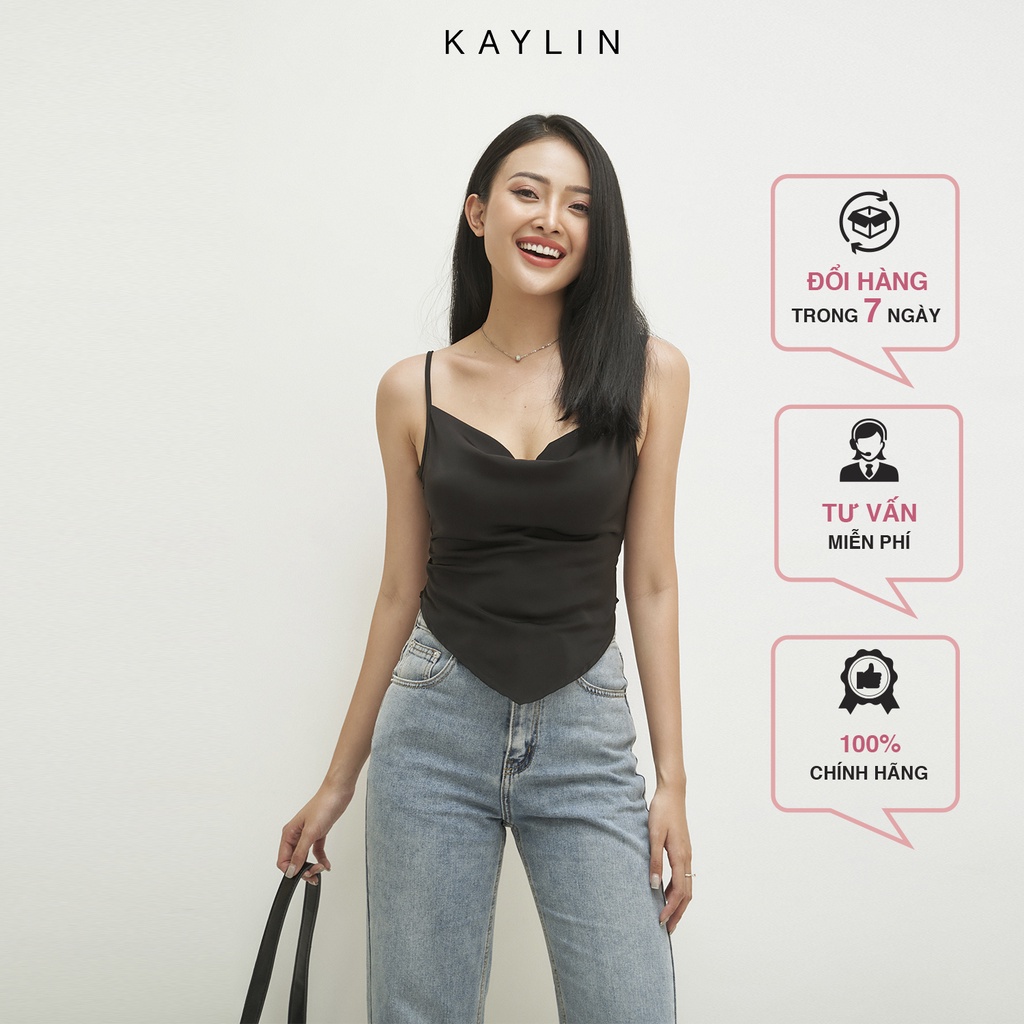 Áo Yếm Hai Dây Vải Lụa Cao Cấp N1667 - KAYLIN