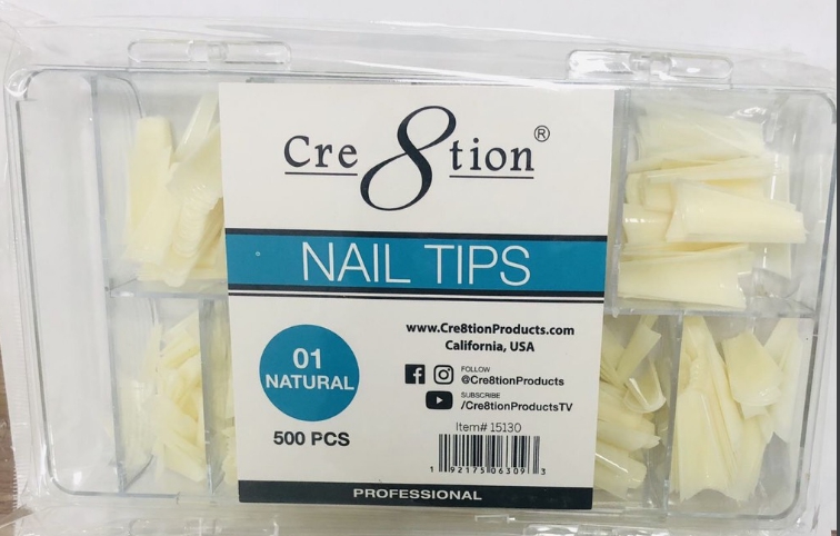 HỘP MÓNG TIP (NỐI) HÌNH THANG 01 HÃNG CRE8TION