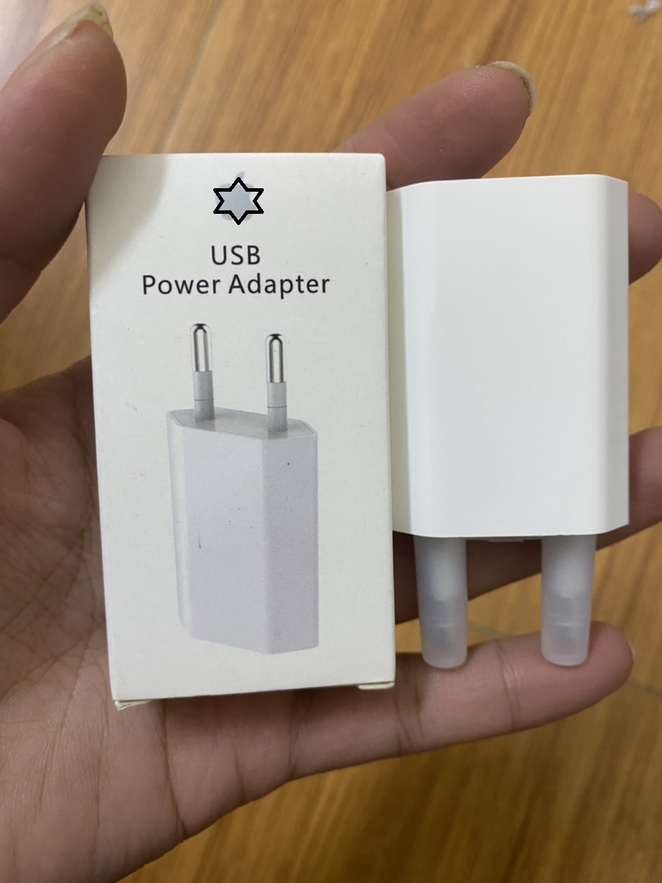 bộ sạc iphone 4, 4s củ dẹt