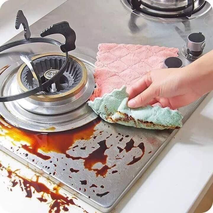 Combo 5 khăn lau đa năng 2 mặt
