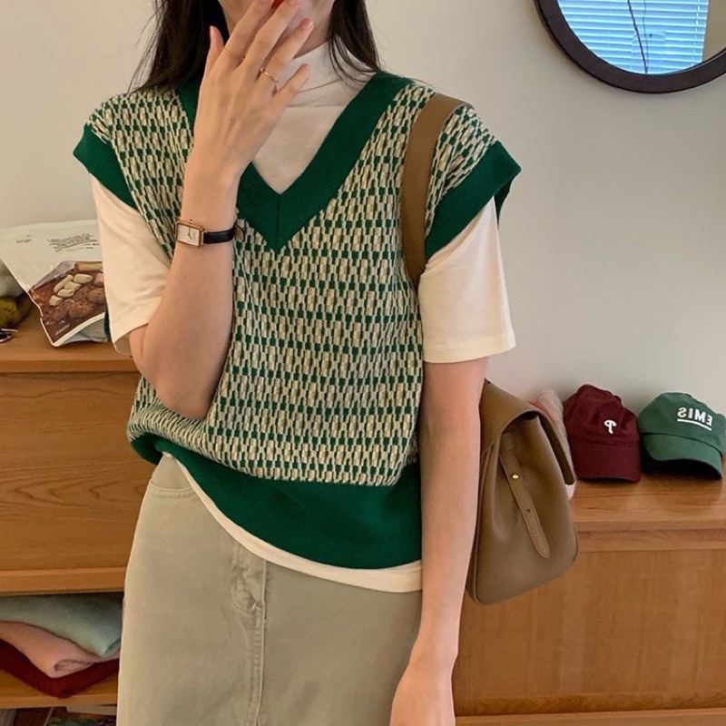 [ Ảnh thật ] Áo gile oversized 3 mẫu