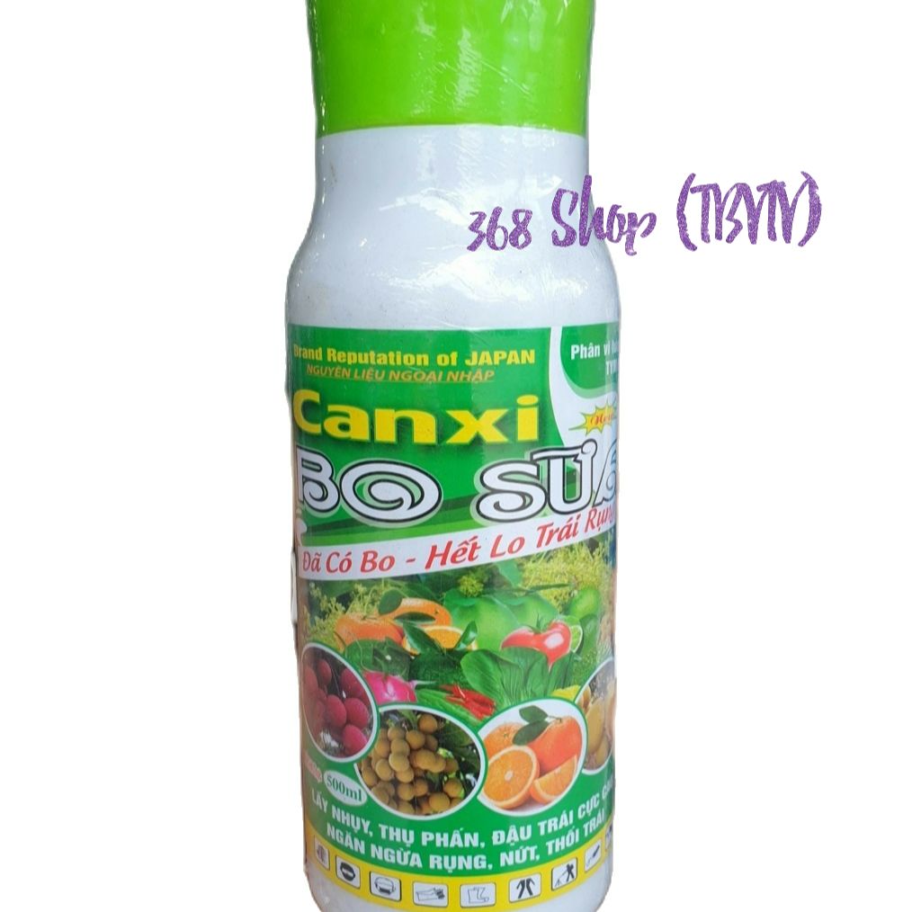 💎 Phân bón lá Canxi Bo Sữa JAPAN (500ml)💖 Tăng đậu trái, Khắc phục rụng hoa, Rụng trái non, Giúp trái to tròn, bóng trái..