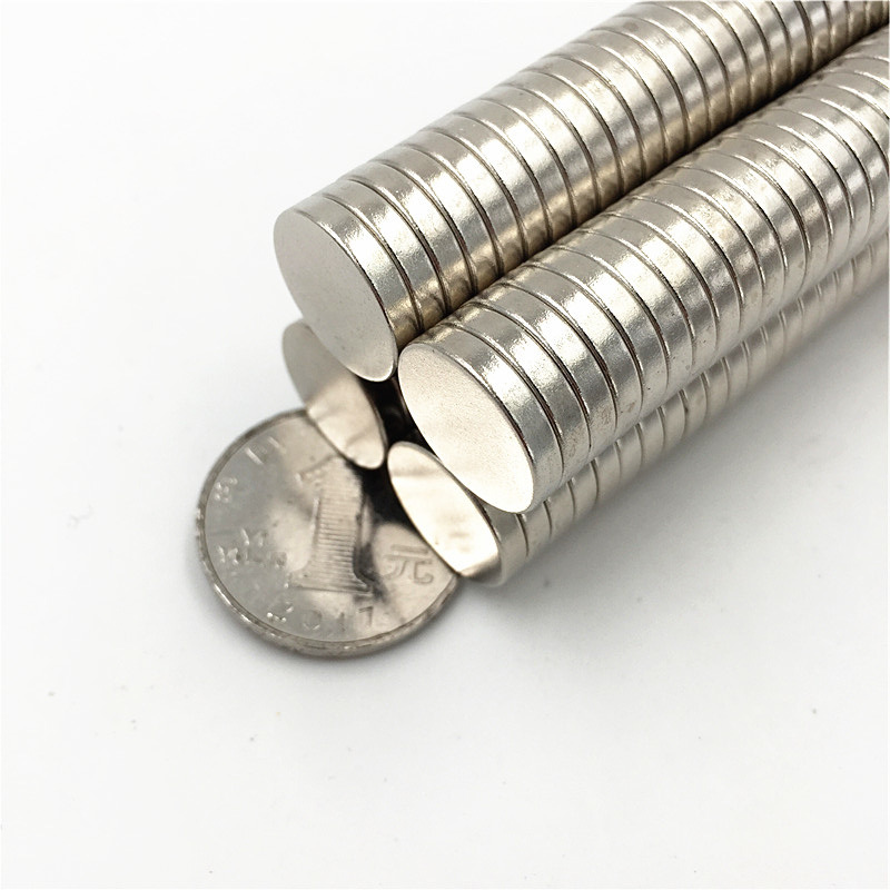 Nam châm 15x3mm viên hình tròn đất hiếm siêu mạnh