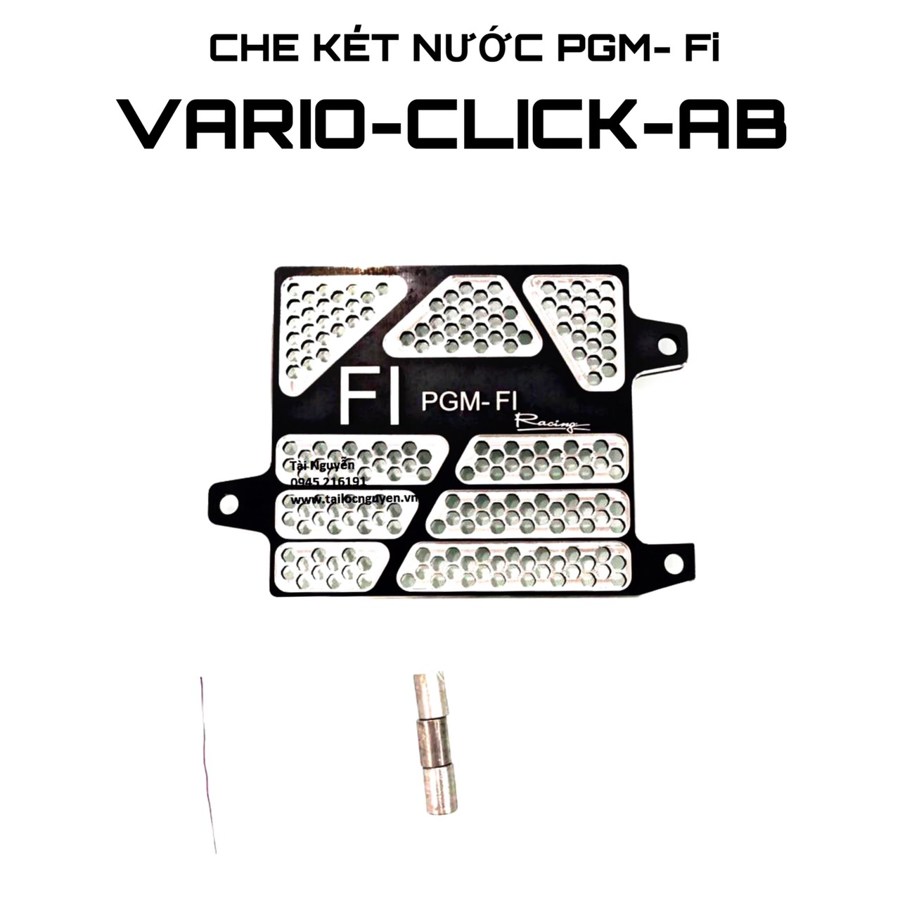 Che két nước vario/click/ab đen pgm fi