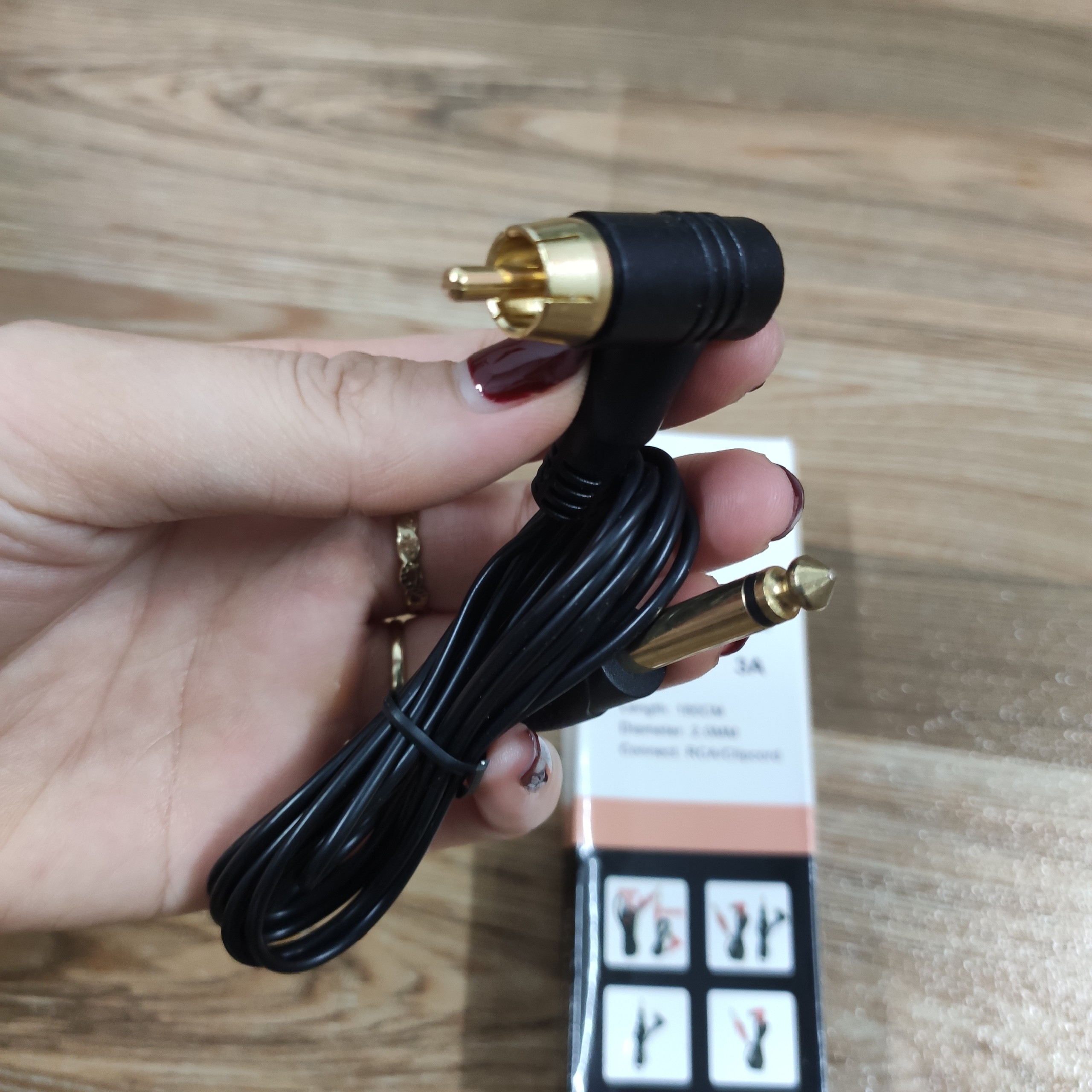 Dây RCA siêu nhẹ Dragon Fire dùng cho Máy Xăm Hình