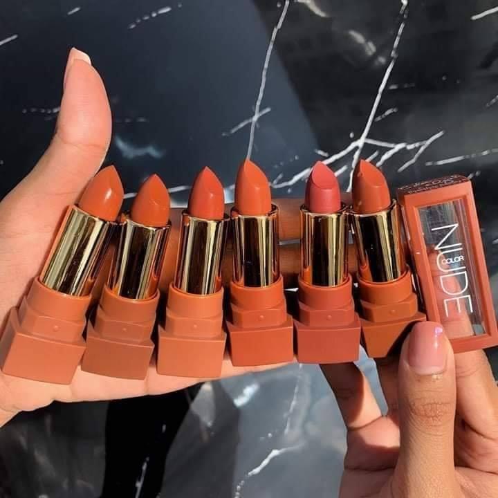 [HCM]SET SON NUDE 6 CÂY ( CHUẨN THÁI )