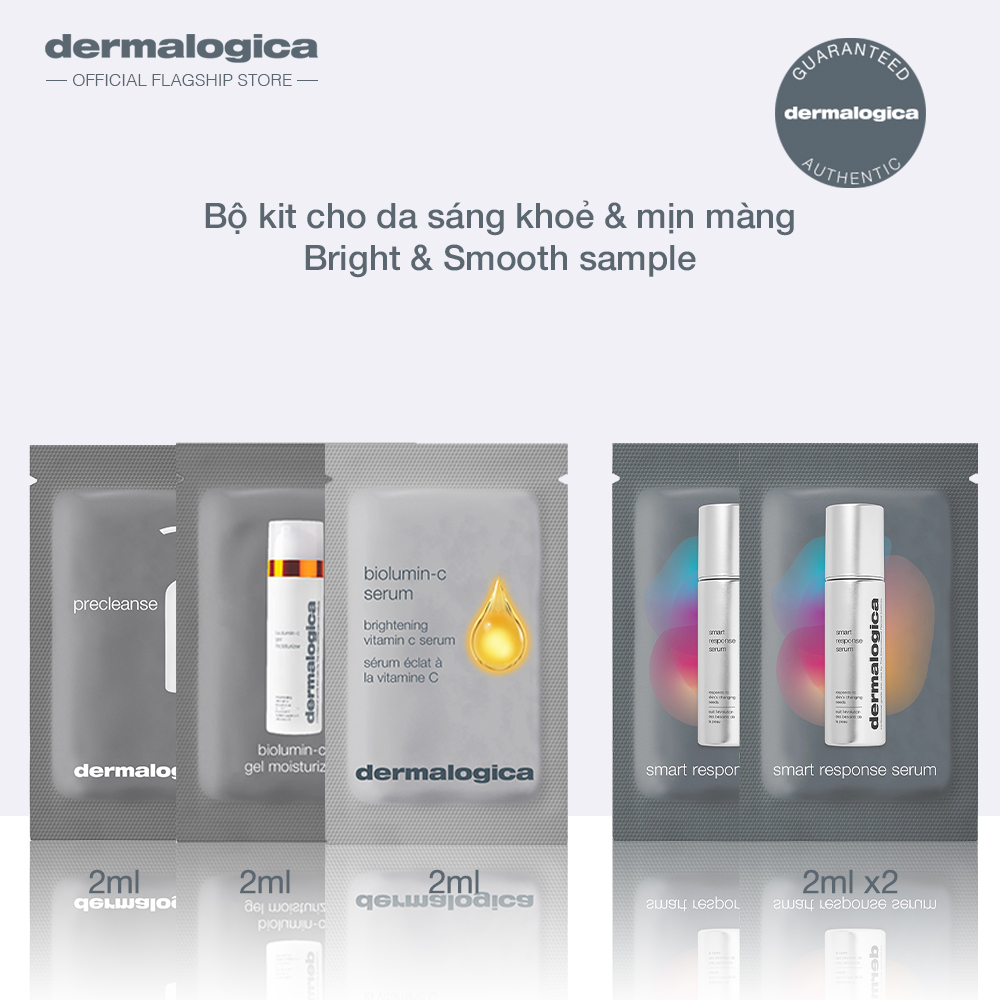 [Hàng tặng không bán] Bộ kit cho da sáng khoẻ & mịn màng Bright & Smooth sample