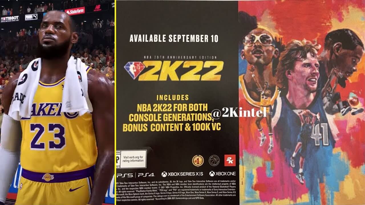 Đĩa Game NBA 2k22 PS5