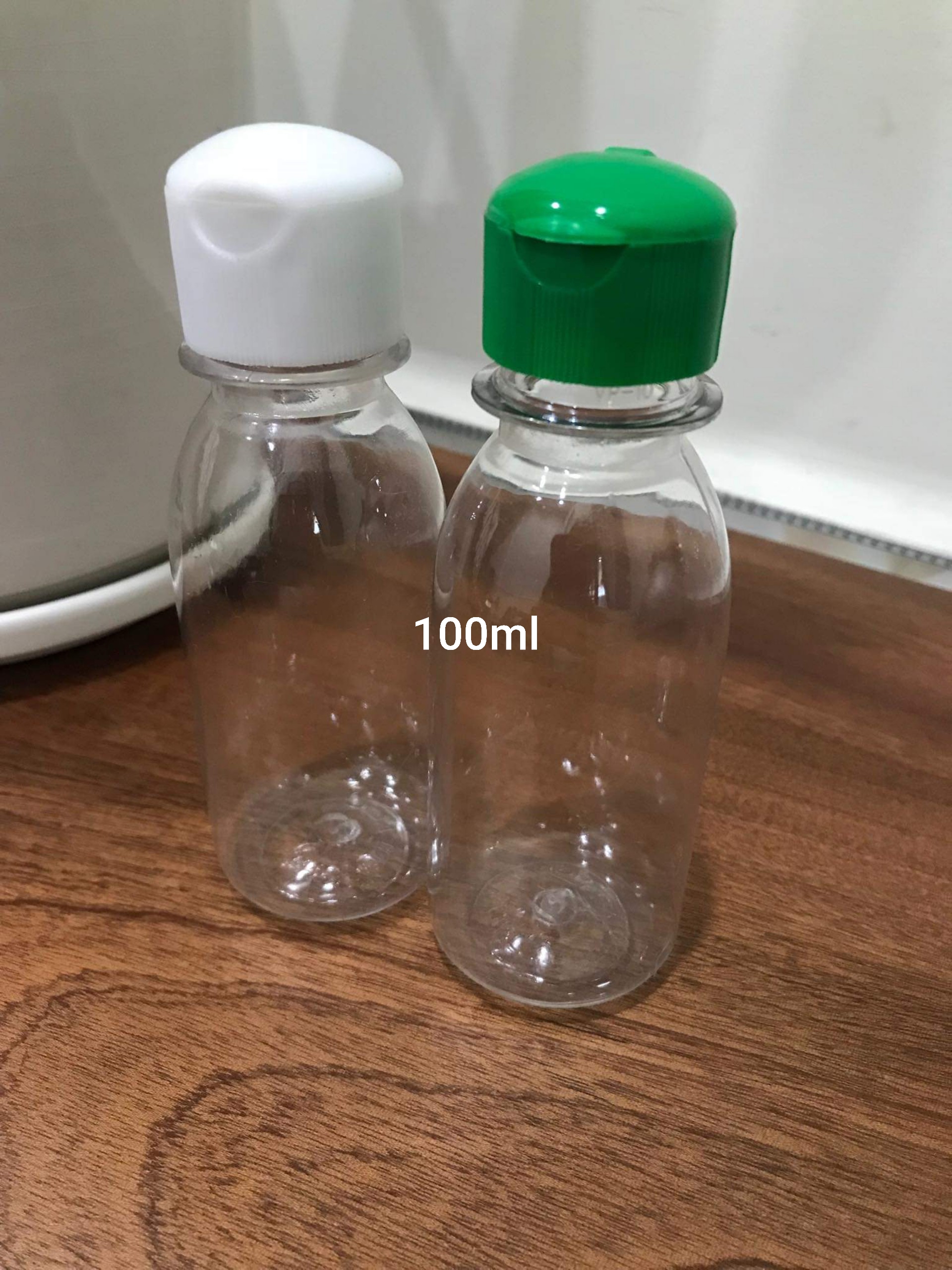 50 chai pet nắp bật trắng