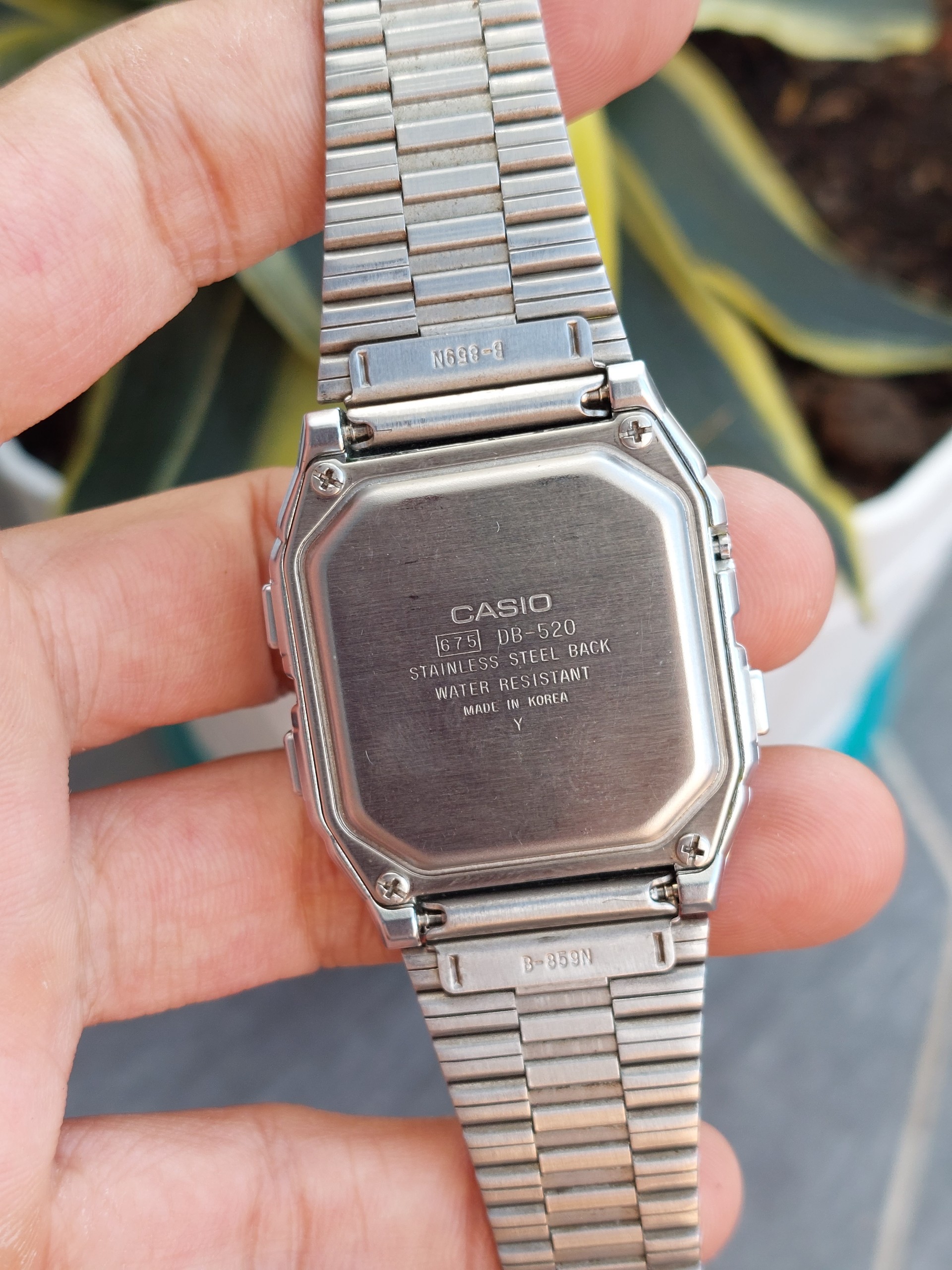 Đồng hồ nam Casio Data Bank.50 chạy pin hàng Si
