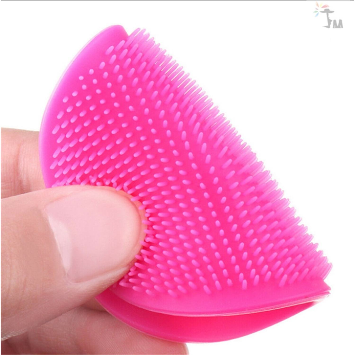 Miếng silicon mềm rửa mặt, êm mịn