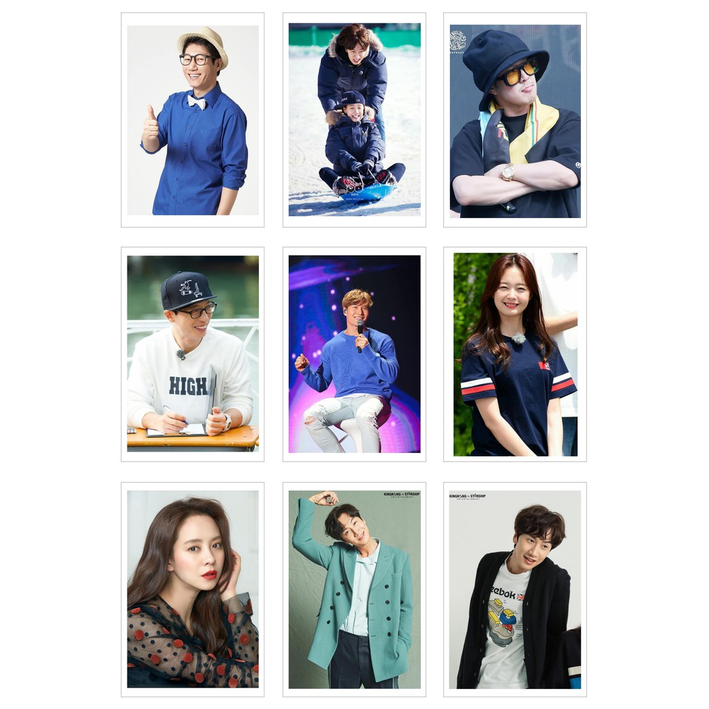 Lomo card ảnh running man