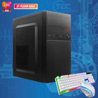 [Trả góp 0%]Máy tính để bàn Intel® core i5 2400s; RAM 8GB; ổ cứng SSD 120GB HDD 500GB. Tặng bàn phím chuột giả cơ.( máy tính để bàn giá rẻ cấu hình cao bảo hành dài máy tính chơi game máy tính để bàn chơi game máy tính game)