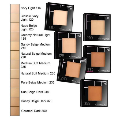 Phấn phủ mịn lì fit me maybelline fit me matte + poreless powder 9g
