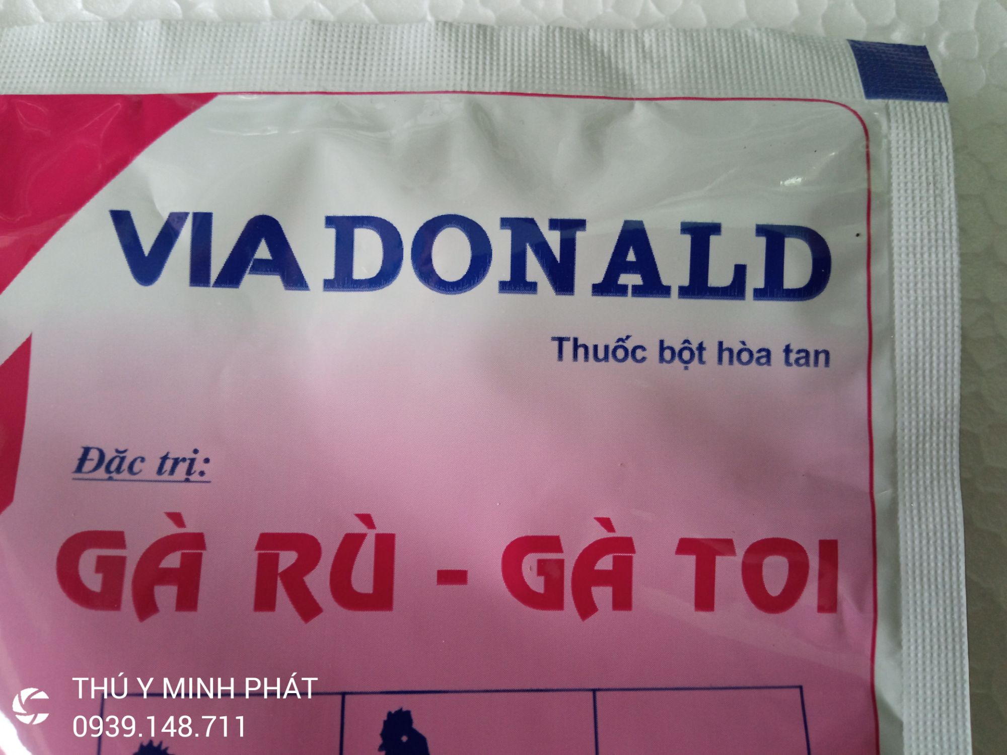 GÀ RÙ GÀ TOI VIADONALD GÓI 100g