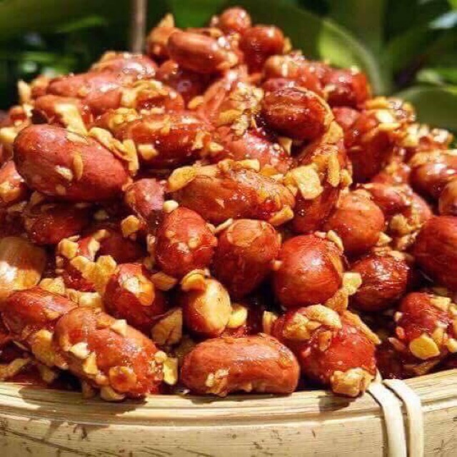 đậu phộng rang tỏi ớt - 500g