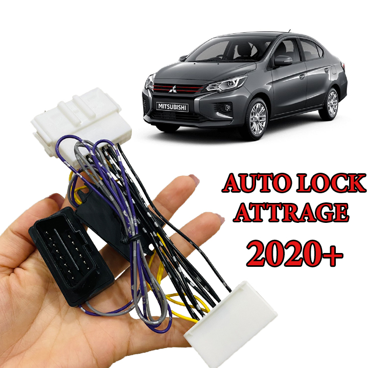 Auto lock, speed lock attrage , mirange 2014-2024