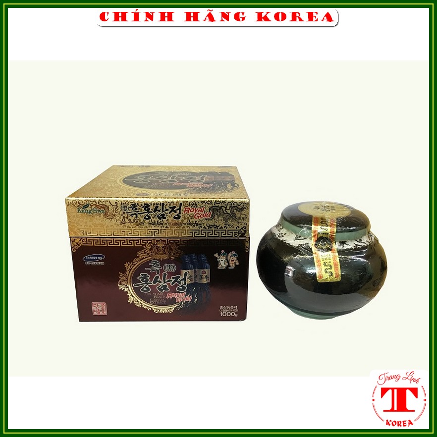 Cao hắc sâm Kanghwa hàn quốc, hũ 1kg - Cao sâm hàn quốc tăng thể lực, giảm lão hóa, phòng ung thư - tranglinhkorea