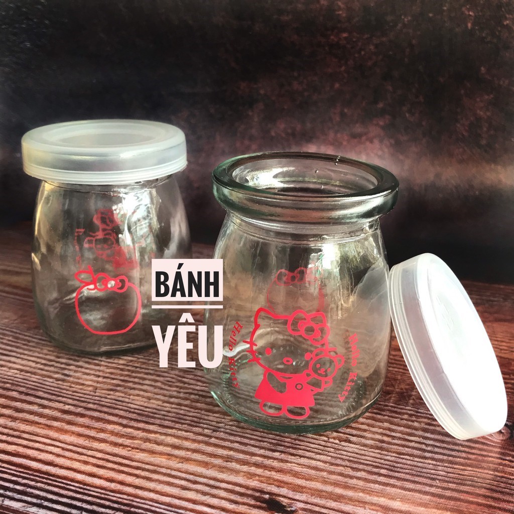 Chai Pudding thủy tinh 100ml