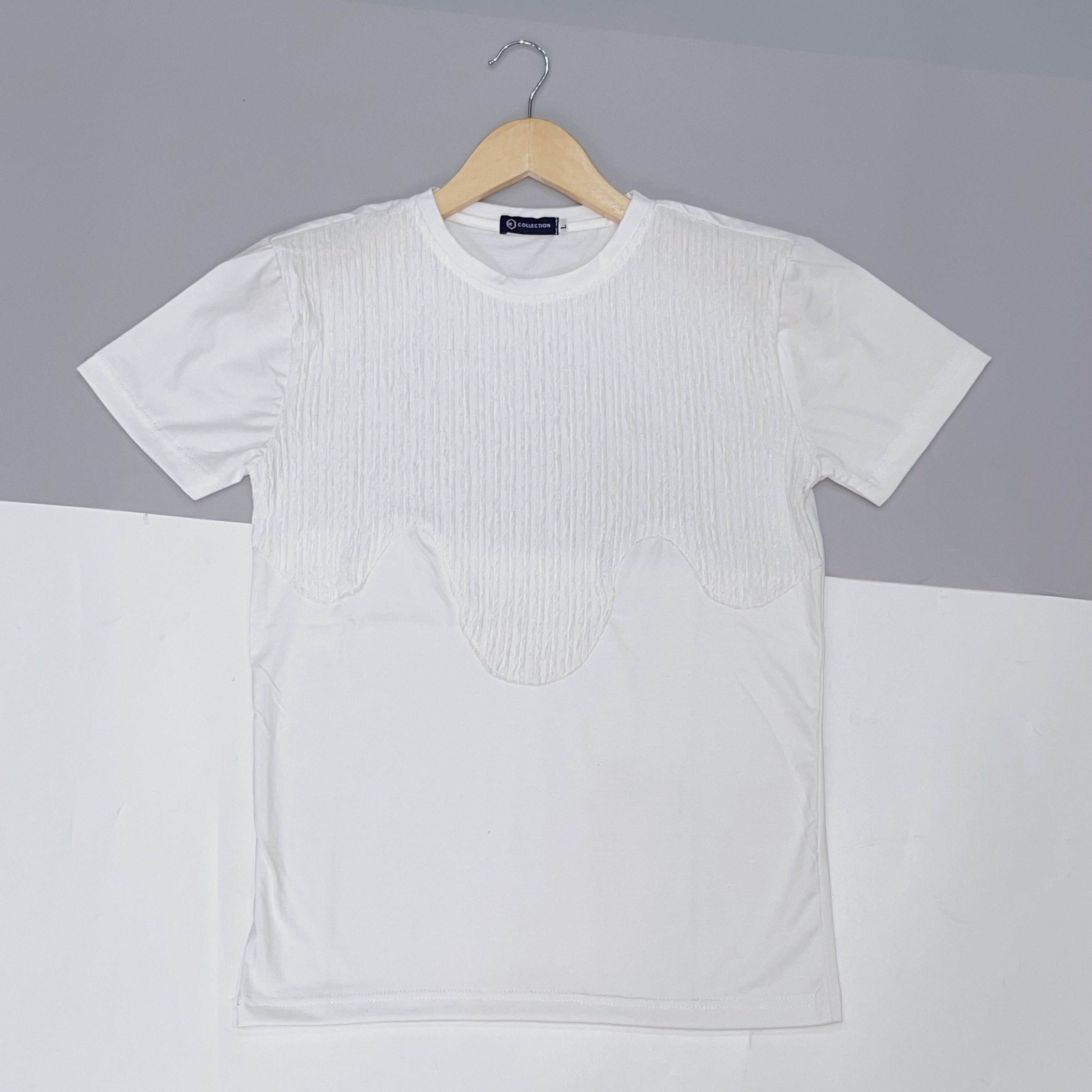 Áo thun nam cổ tròn tay ngắn vai cotton thêu phối mẫu mới nhất cao cấp của shop