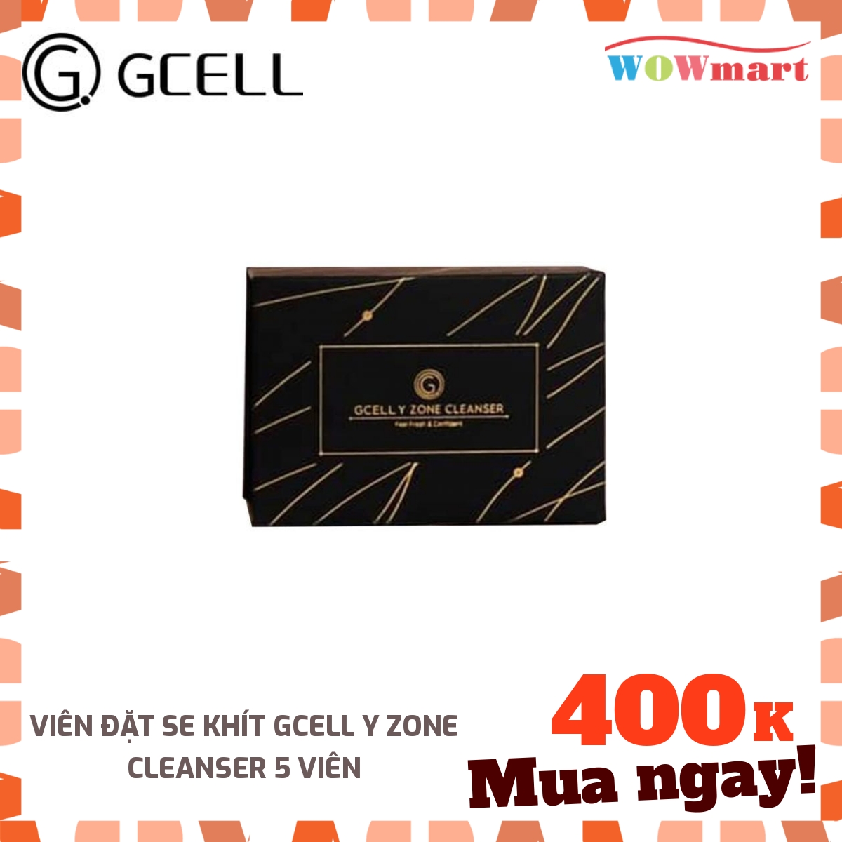[HCM]Viên đặt se khít Gcell Y Zone Cleanser 5 viên