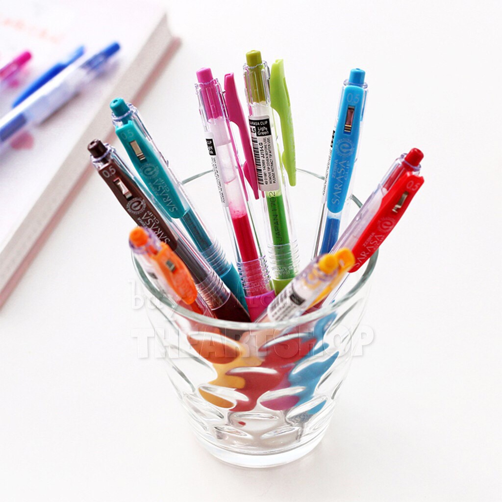 Viết kim sarasa 0.5 đủ màu