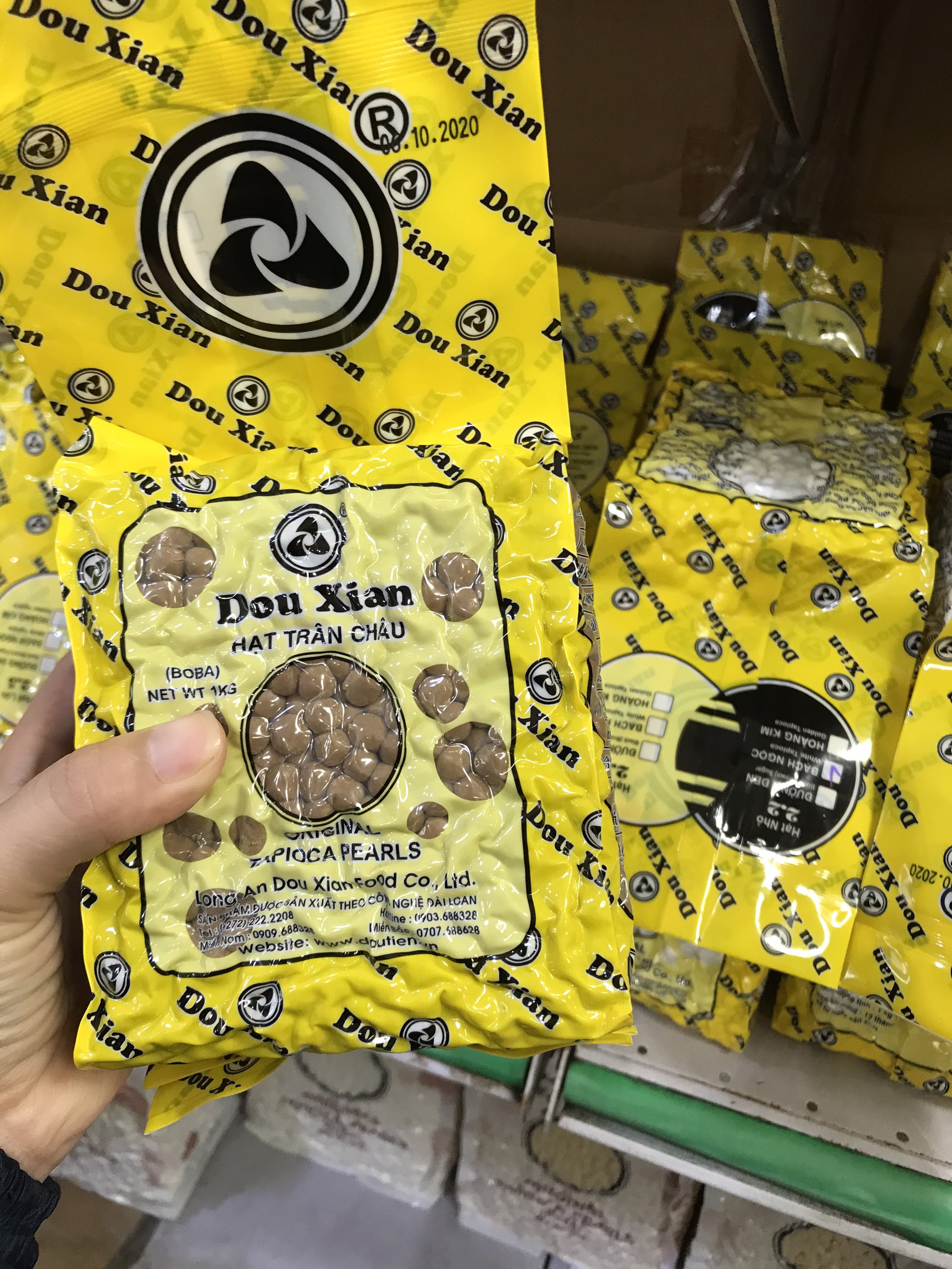 Trân Châu Đường Đen - Bịch 1kg
