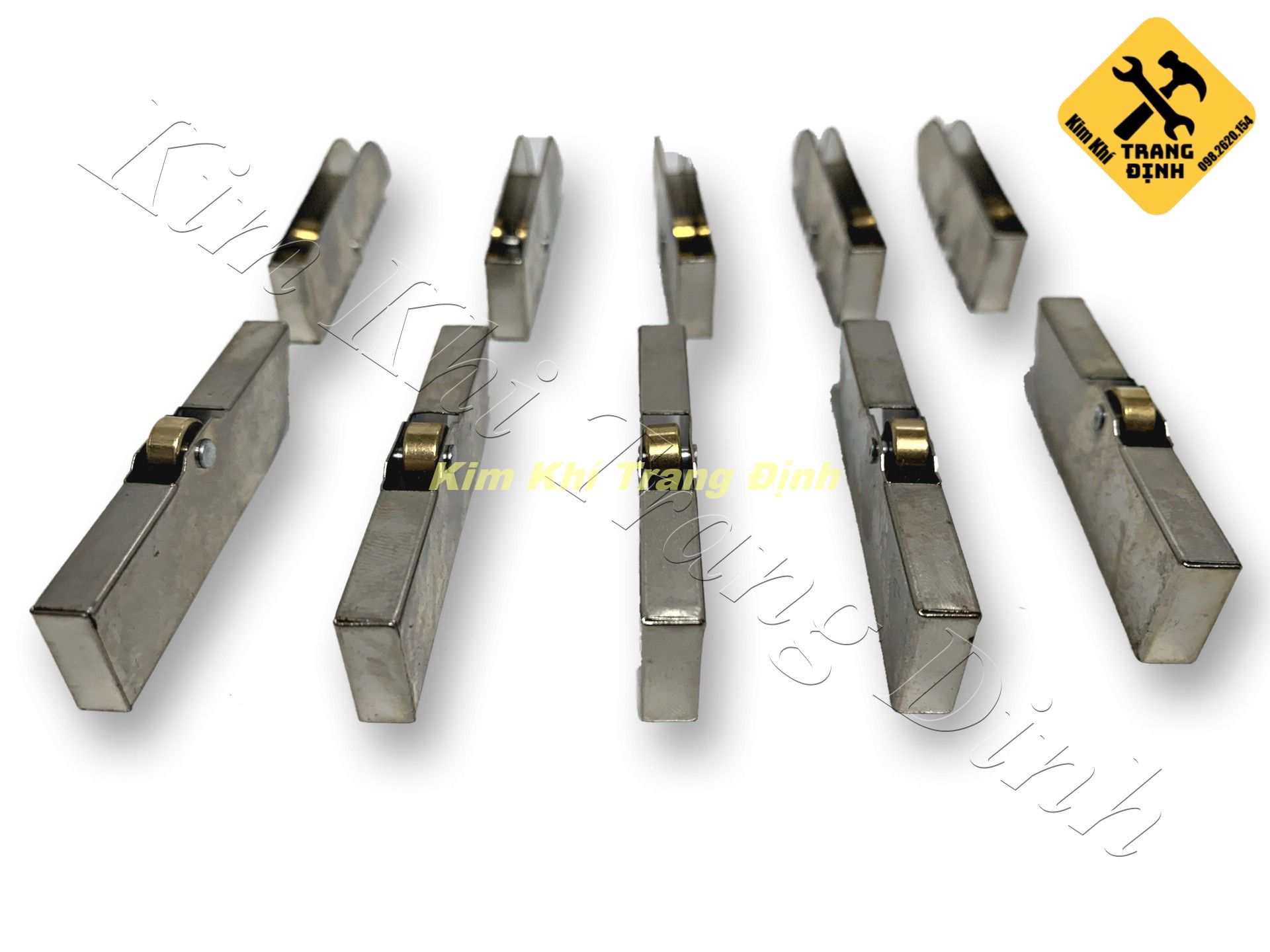 Bộ 10 Bánh Xe Đơn Tủ Kính ( Bánh Xe Kính Đơn)