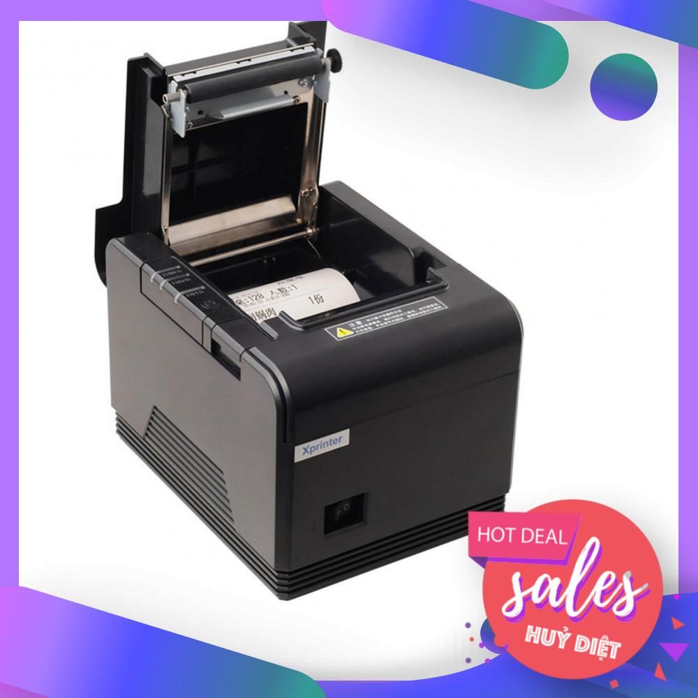 Máy In Hóa Đơn XPrinter XP-Q200II Cổng USB + LAN (Đen)