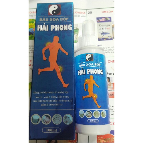 [HCM]DẦU XOA BÓP THẢO DƯỢC HẢI PHONG -100ml