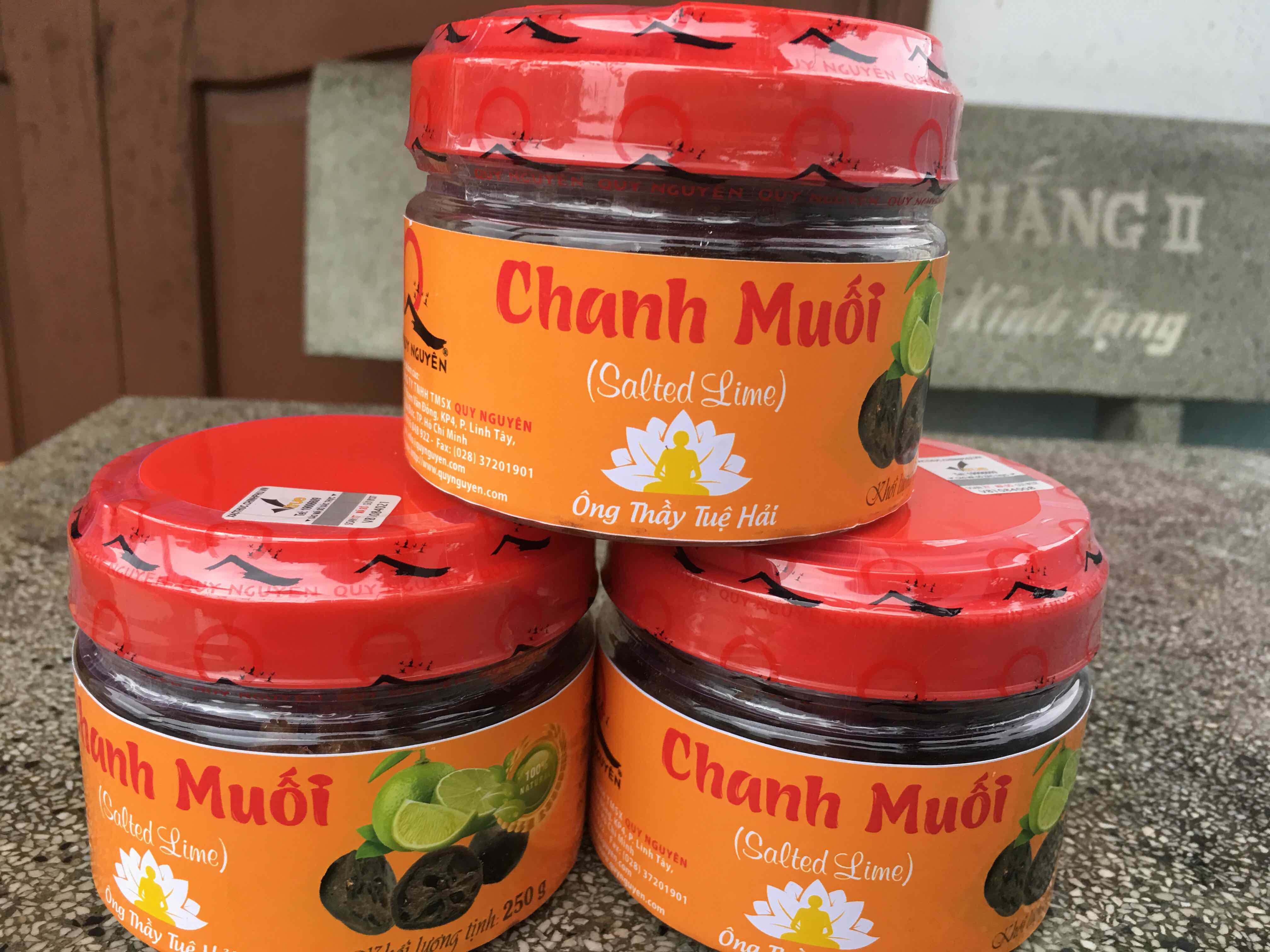 CHANH MUỐI QUY NGUYÊN 220gr
