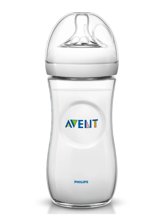Bình Sữa Mô Phỏng Tự Nhiên Núm 4 Lỗ Philips Avent SCF693/13 (330ml)