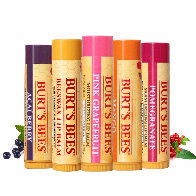 SON DƯỠNG ORGANIC BURTS BEES LIP BALM  - 1336