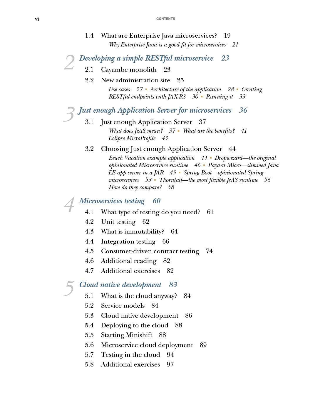 Enterprise Java Microservices