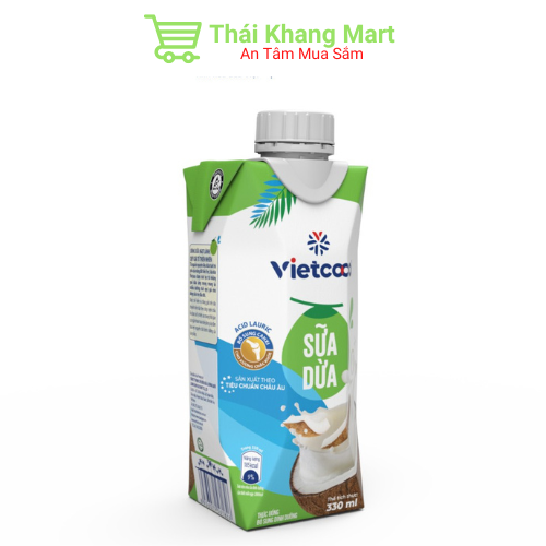 Sữa dừa UHT Vietcoco hộp 330ml