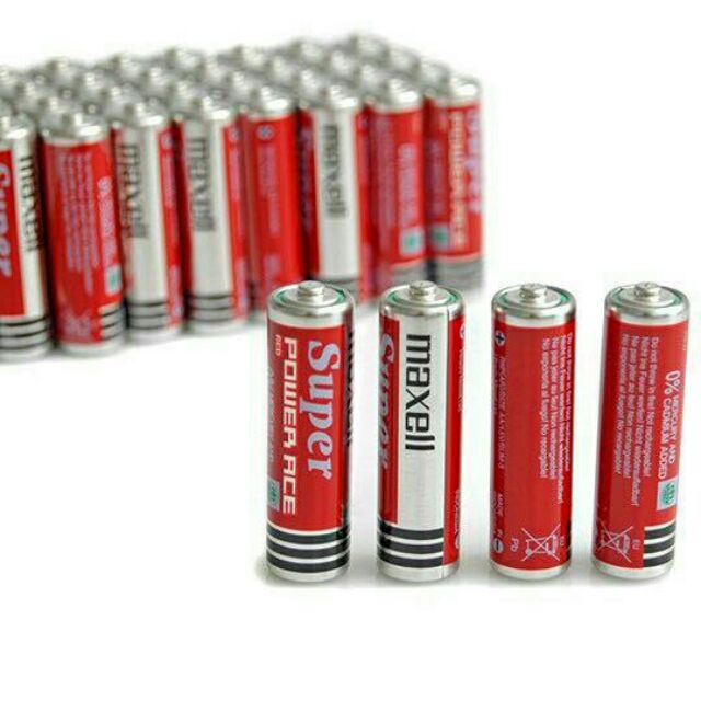 [HCM]Pin Maxell AA (1hộp 40 viên )