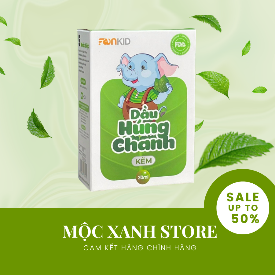 Dầu Húng Chanh Kẽm -  30ml