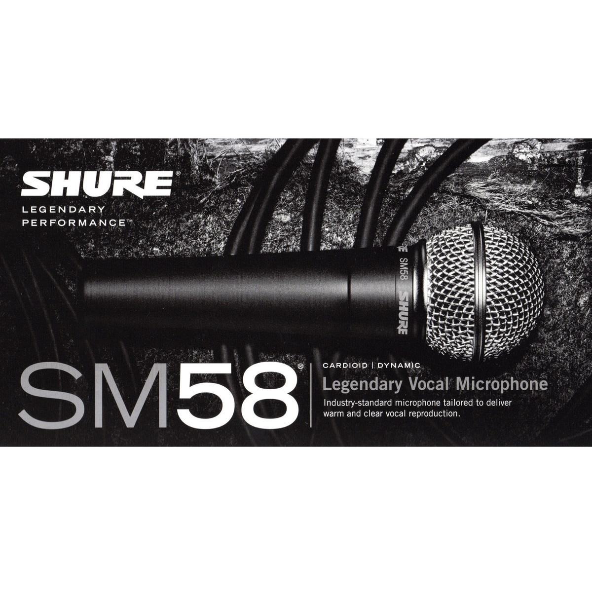 Micro karaoke có dây Shure SM-58