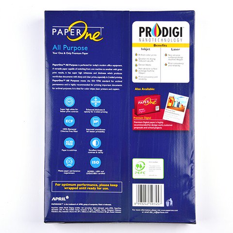 Giấy In PaperOne Khổ A3 Định Lượng 80gsm Ream 500 Tờ