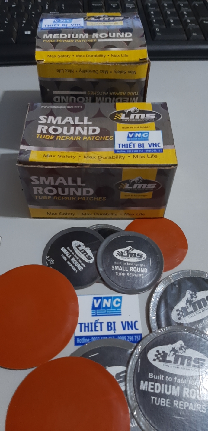 Combo 2 hộp miếng vá săm lốp ô tô, xe máy \ lms ấn độ tc45 , tc60