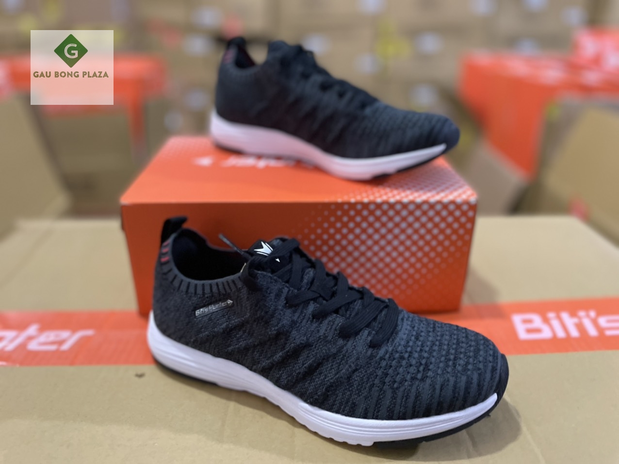 Giày Sneaker Nam Thể Thao Biti's Hunter Core DSMH02700DEN (Đen)