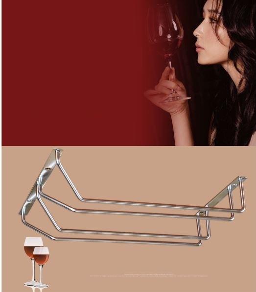 Giá Treo Ly Rượu Vang Inox 304 - 35c