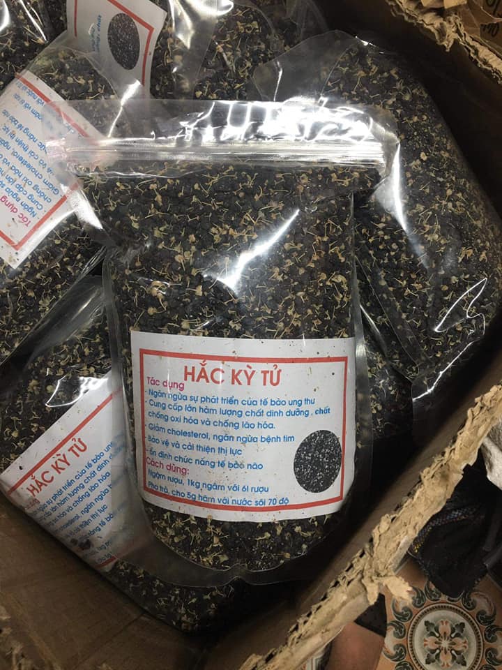 Hắc kì tử (Kỷ tử đen), kỷ tử 0,5kg giảm béo - trường thọ, sản phẩm y hình, thơm nức