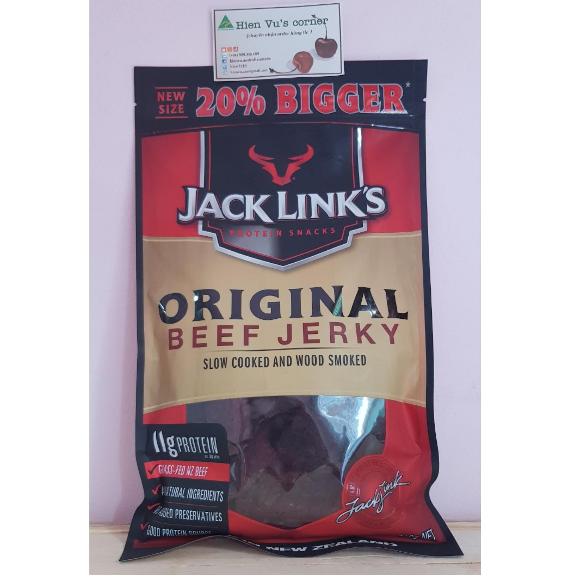 [HCM]Combo 2 gói khô bò Jack Link Newzeland