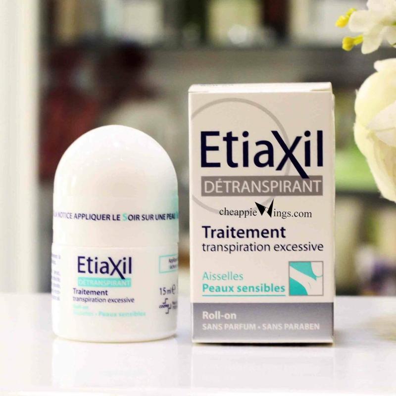 Lăn Khử Mùi Hôi Nách Cao Cấp Etiaxil 15ml, Giảm Tiết Mồ Hôi Thông Thoáng Cả Ngày, Hết Hôi Nách, Hết Viêm Da Vùng Dưới Cánh Tay