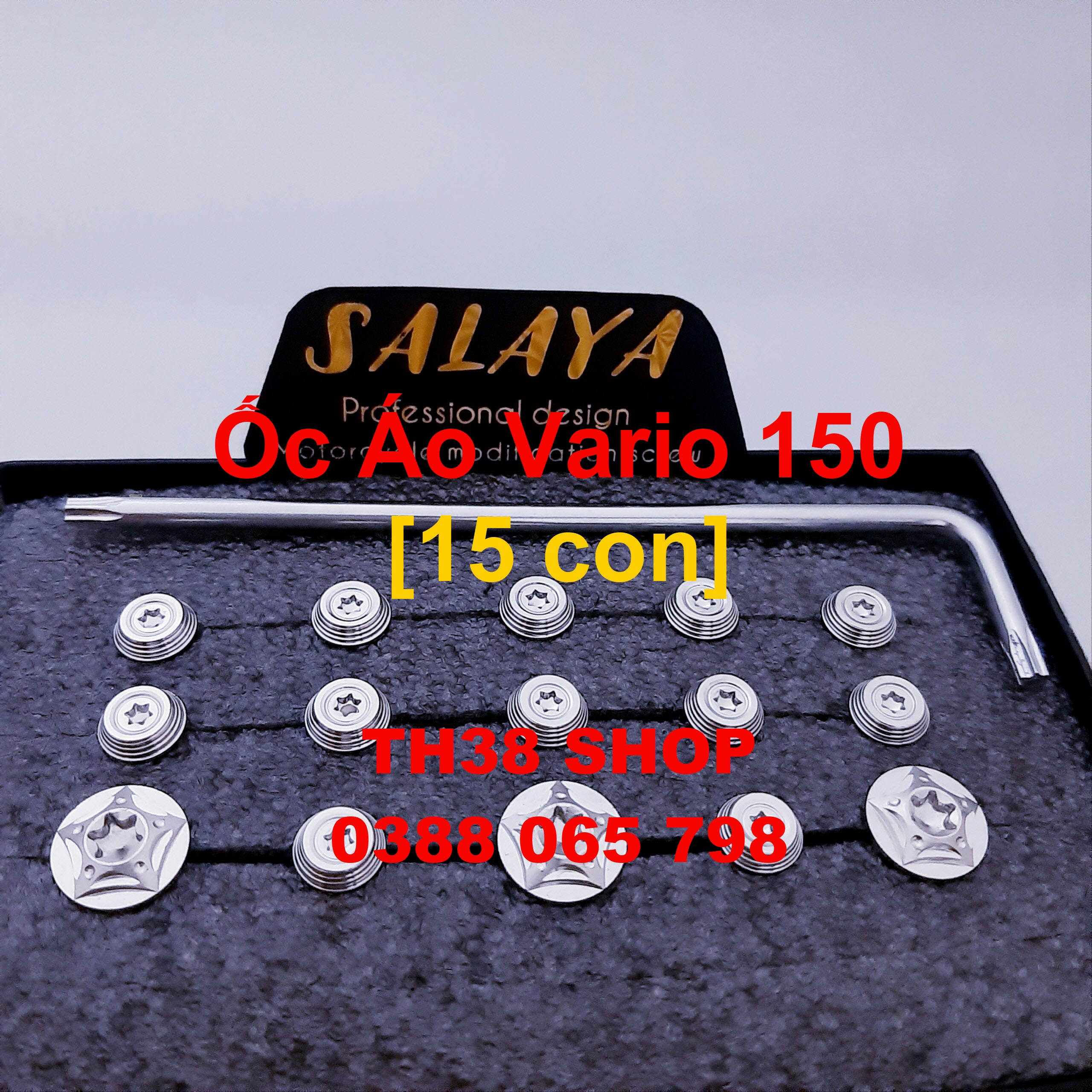 ốc áo vario salaya mẫu mới [15 con]
