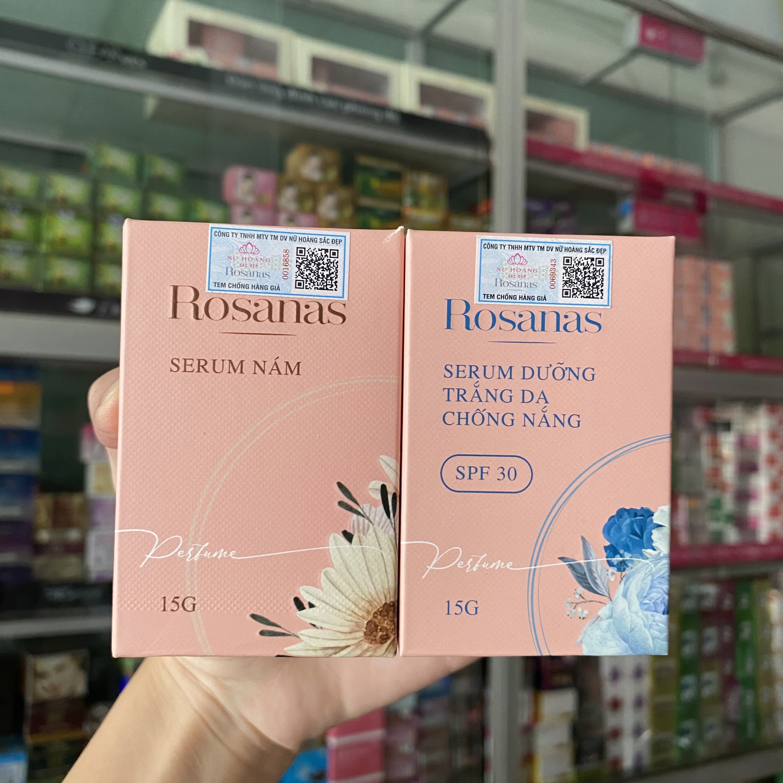 Tinh chất dưỡng serum rosanas