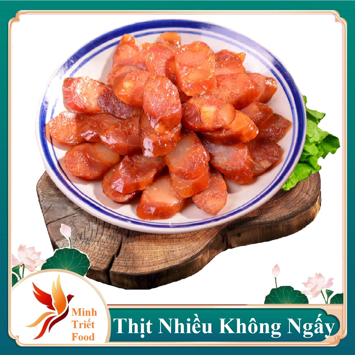 1 kg lạp xưởng loại dài  ĐẶC SẢN MINH TRIẾT hoặc 500gr lạp xưởng loại dài  ĐẶC SẢN MINH TRIẾT